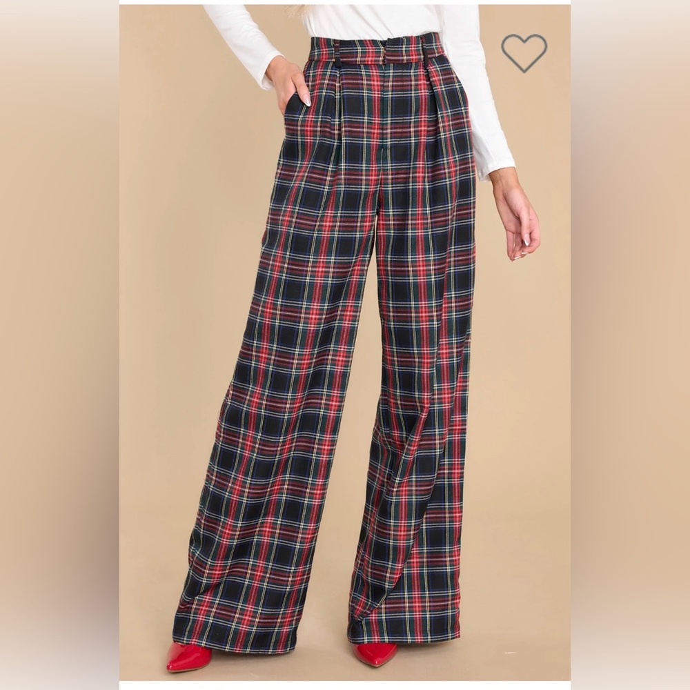 BRAND NEW, Plaid Tartan pants